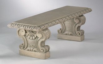 B25 Scroll Bench 16.5Hx42x15 in. .JPG