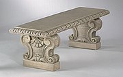 B25 Scroll Bench 16.5Hx42x15 in. .JPG