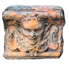 G711 HornFace Greenman 5x6.5 in..jpg