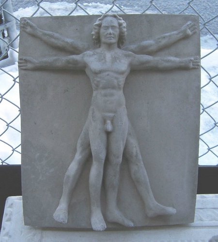 Y3110 Vitruvian Man 15.5 x 13 in..JPG