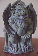 M035 King Gargoyle 6.3 H x 4 W x 2.5.JPG