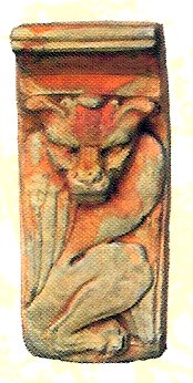 G706 DogFaced Gryphon (shelf) 11x4 in..jpg